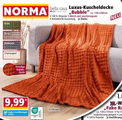 Luxus-Kuscheldecke „Bubble“