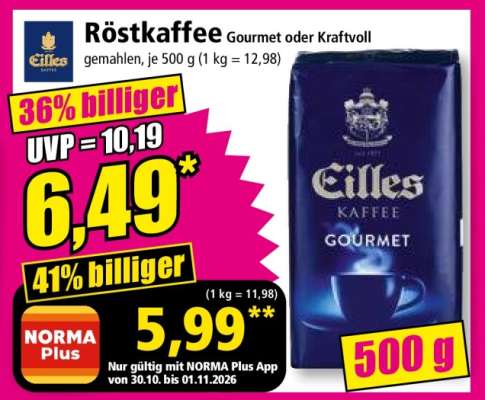 Röstkaffee Gourmet oder Kraftvoll