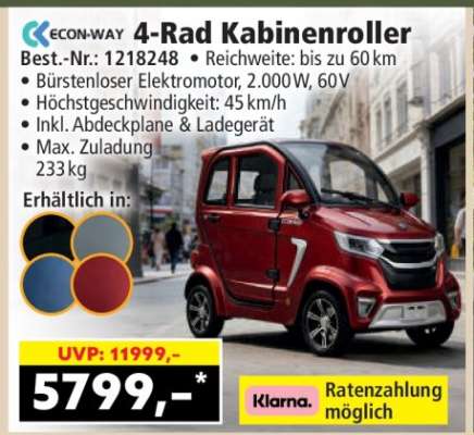 4-Rad Kabinenroller