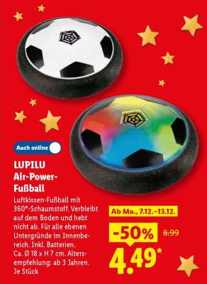 Lupilu Air-Power-Fußball