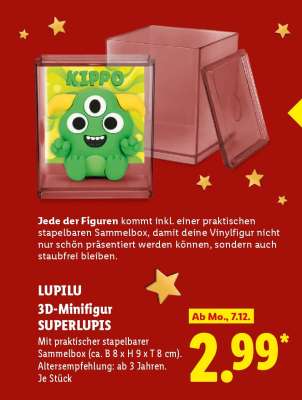 LUPILU 3D-Minifigur SUPERLUPIS