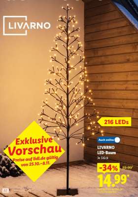 LIVARNO LED-Baum