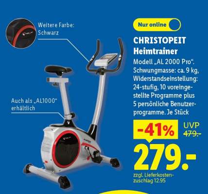CHRISTOPEIT Heimtrainer