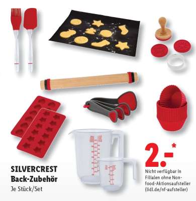 SILVERCREST Back-Zubehör