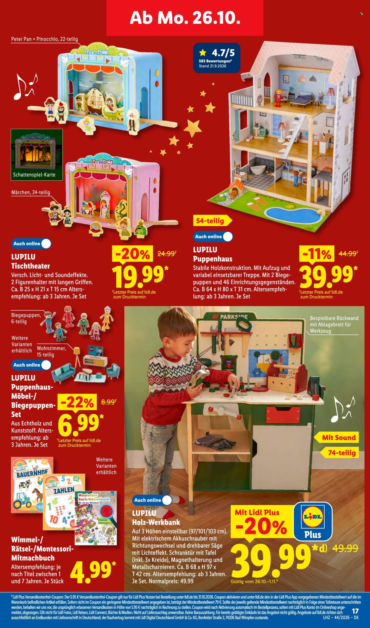 Lidl Prospekte  - 26.10.2026 - 31.10.2026. Seite 39