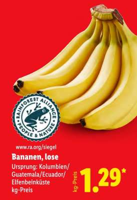 Bananen, lose