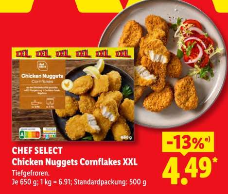 CHEF SELECT Chicken Nuggets Cornflakes XXL