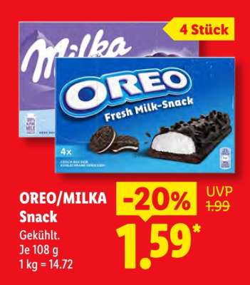 OREO/MILKA Snack