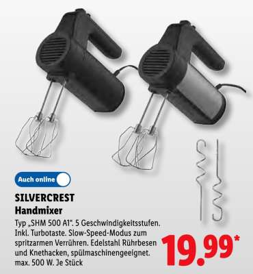 SILVERCREST Handmixer