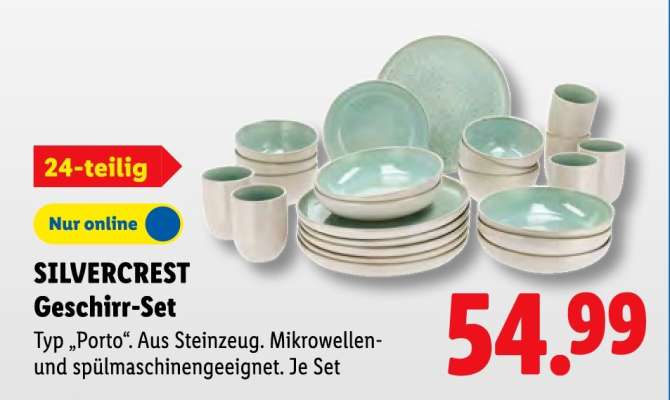 SILVERCREST Geschirr-Set