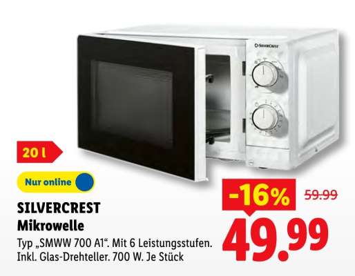 Silvercrest Mikrowelle