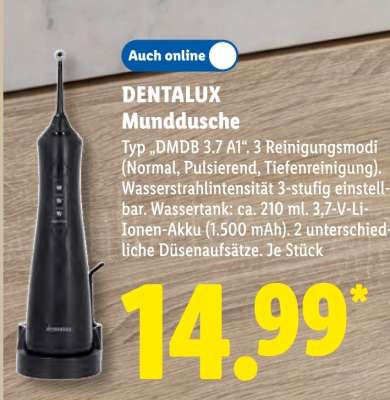 DENTALUX Munddusche