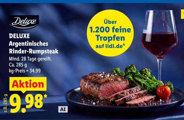 DELUXE Argentinisches Rinder-Rumpsteak