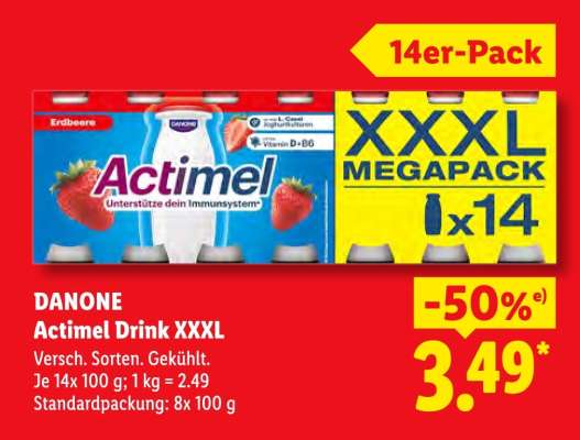 Actimel Drink XXXL