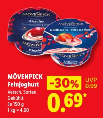 Mövenpick Feinjoghurt