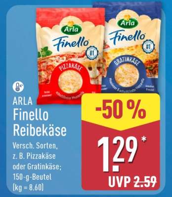 Arla Finello Reibekäse