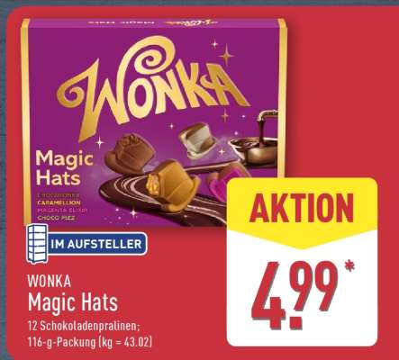 WONKA Magic Hats