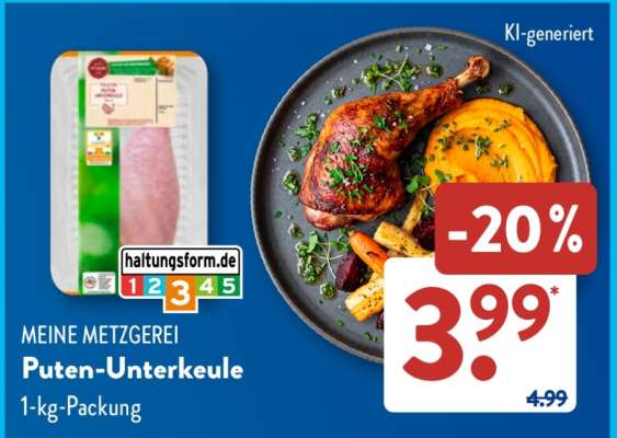 MEINE METZGEREI Puten-Unterkeule