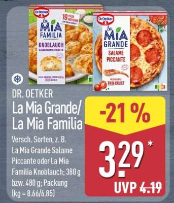 DR. OETKER La Mia Grande/La Mia Familia