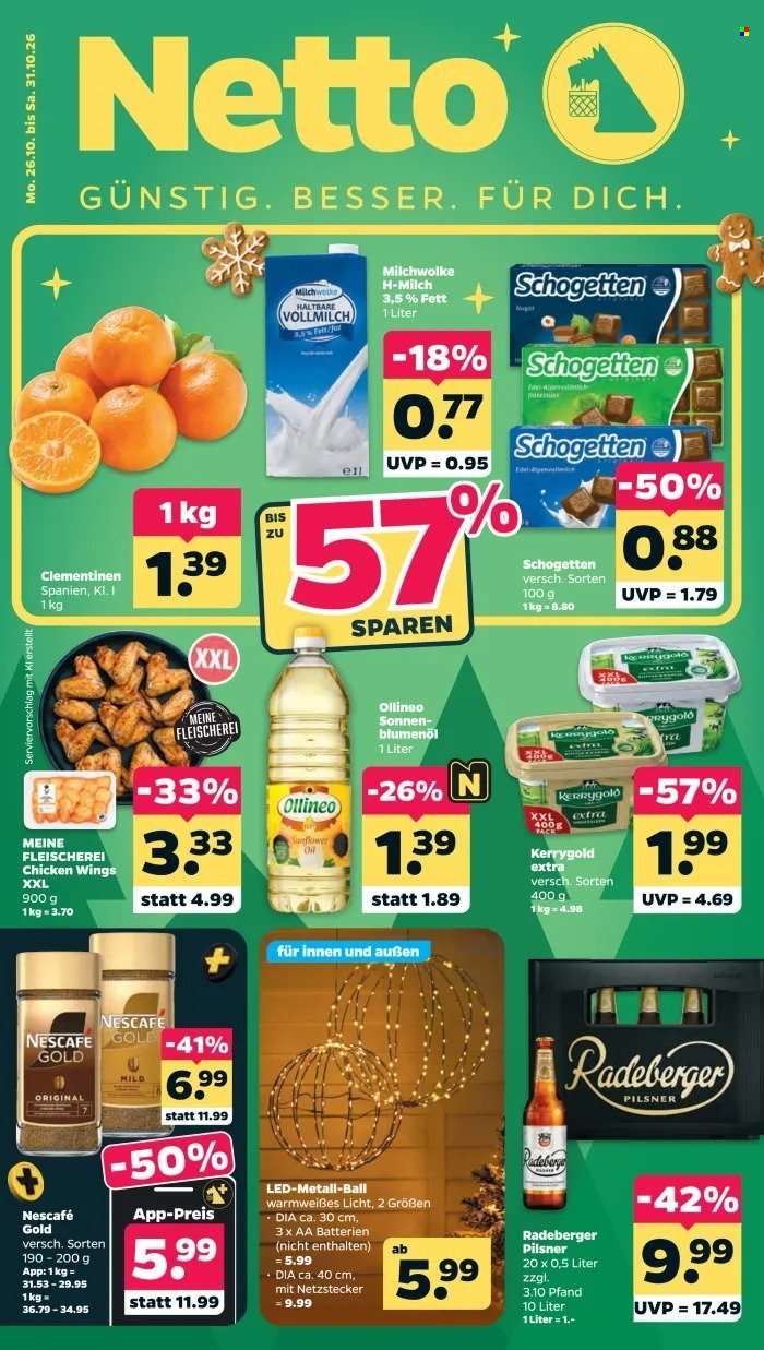 Prospekte Netto - 26.10.2026 - 31.10.2026.