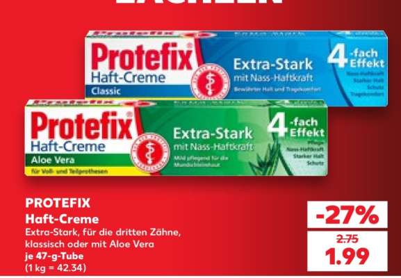 PROTEFIX Haft-Creme