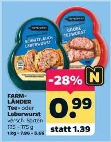 FARM-LÄNDER Tee- oder Leberwurst