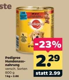Pedigree Hundenassnahrung*