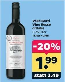 Valla Gatti Vino Rosso d’Italia