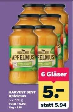 HARVEST BEST Apfelmus