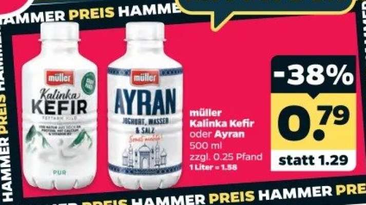 Müller Kalinka-Kefir oder Ayran