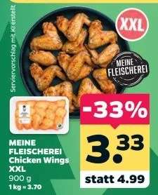 MEINE FLEISCHEREI Chicken Wings XXL