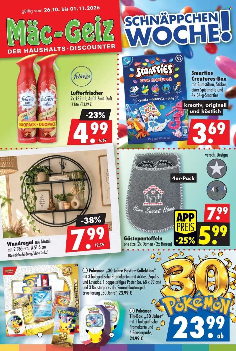 Prospekte Mäc-Geiz - 26.10.2026 - 1.11.2026.