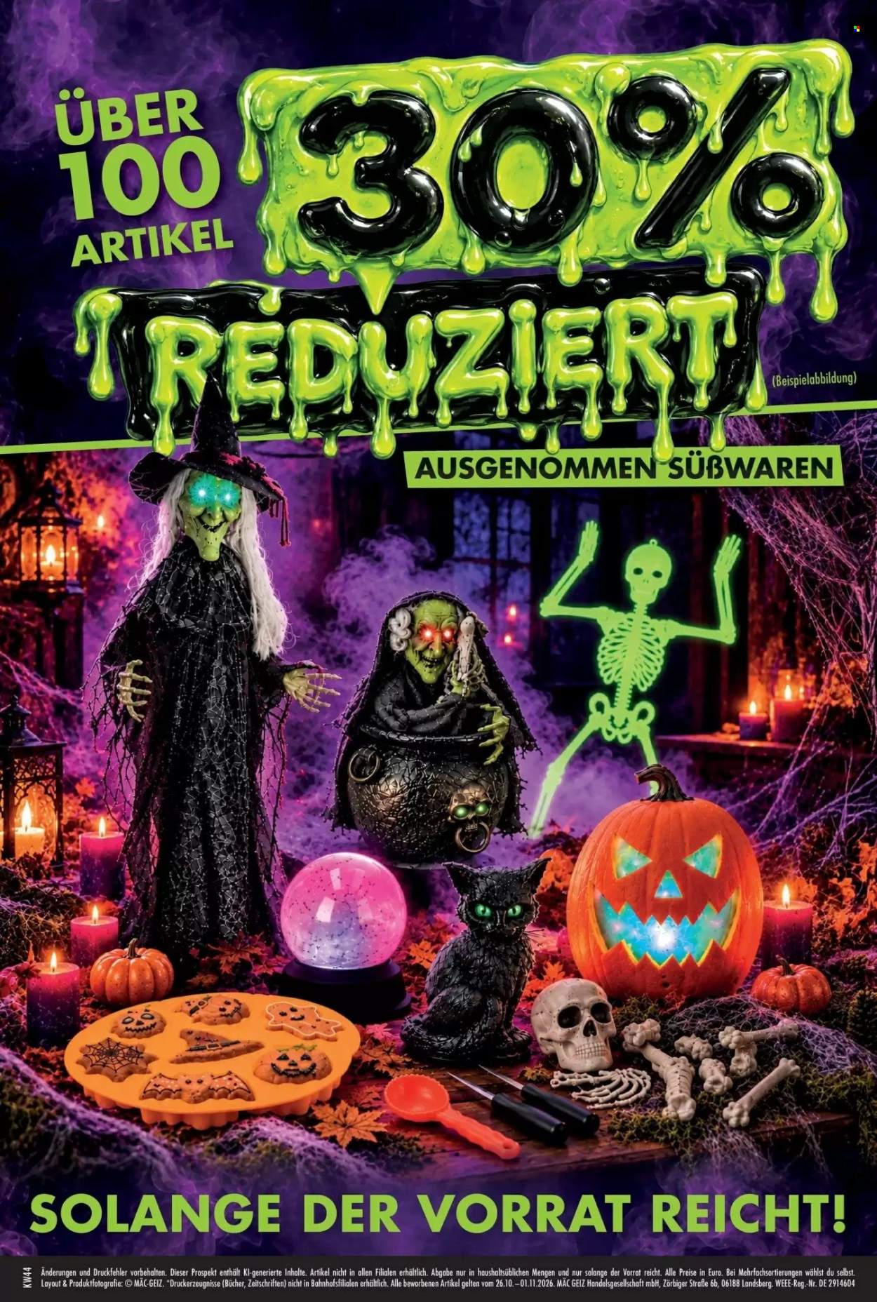 Mäc-Geiz Prospekte  - 26.10.2026 - 1.11.2026. Seite 2