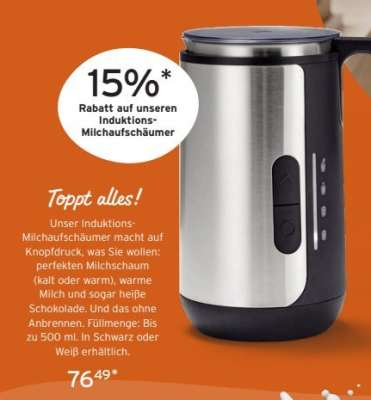 Induktions-Milchaufschäumer