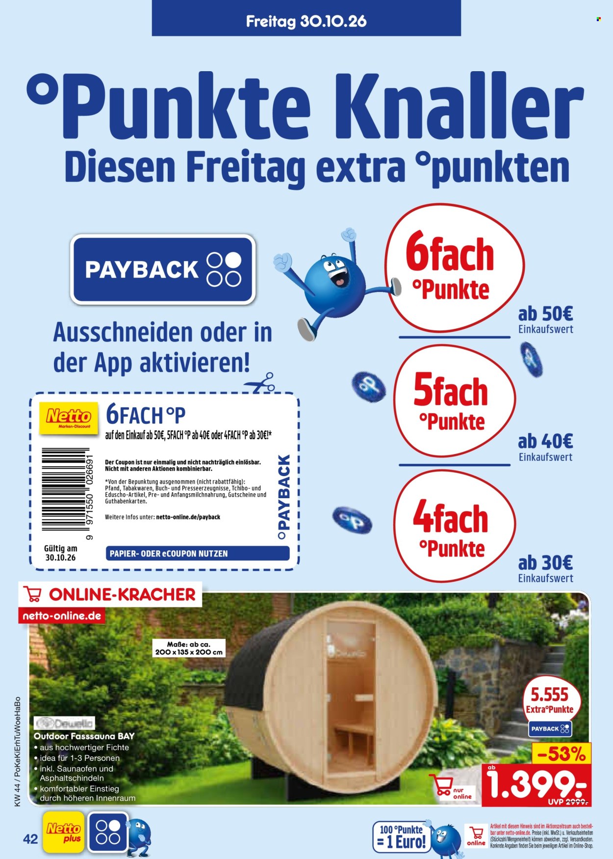 Netto Marken-Discount Prospekte  - 26.10.2026 - 31.10.2026. Seite 60