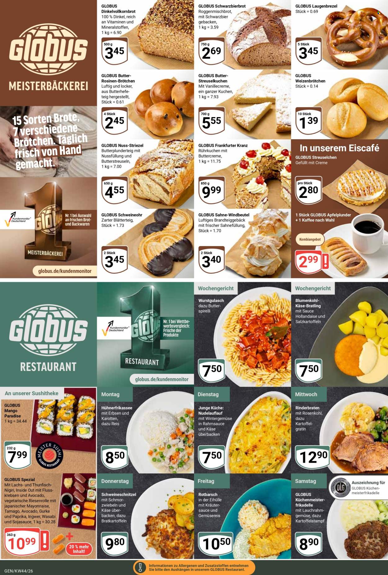 Globus Prospekte  - 26.10.2026 - 31.10.2026. Seite 9