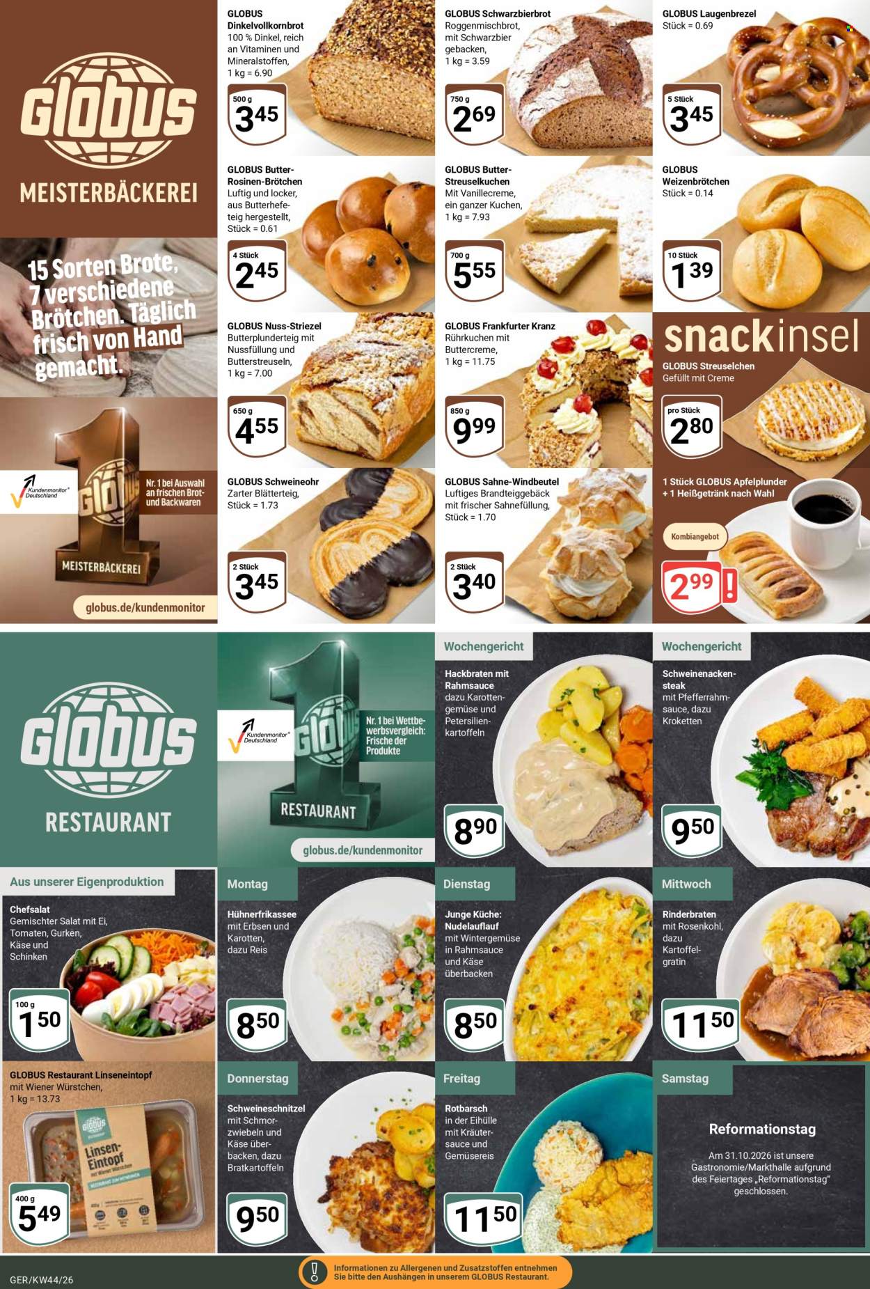 Globus Prospekte  - 26.10.2026 - 31.10.2026. Seite 6