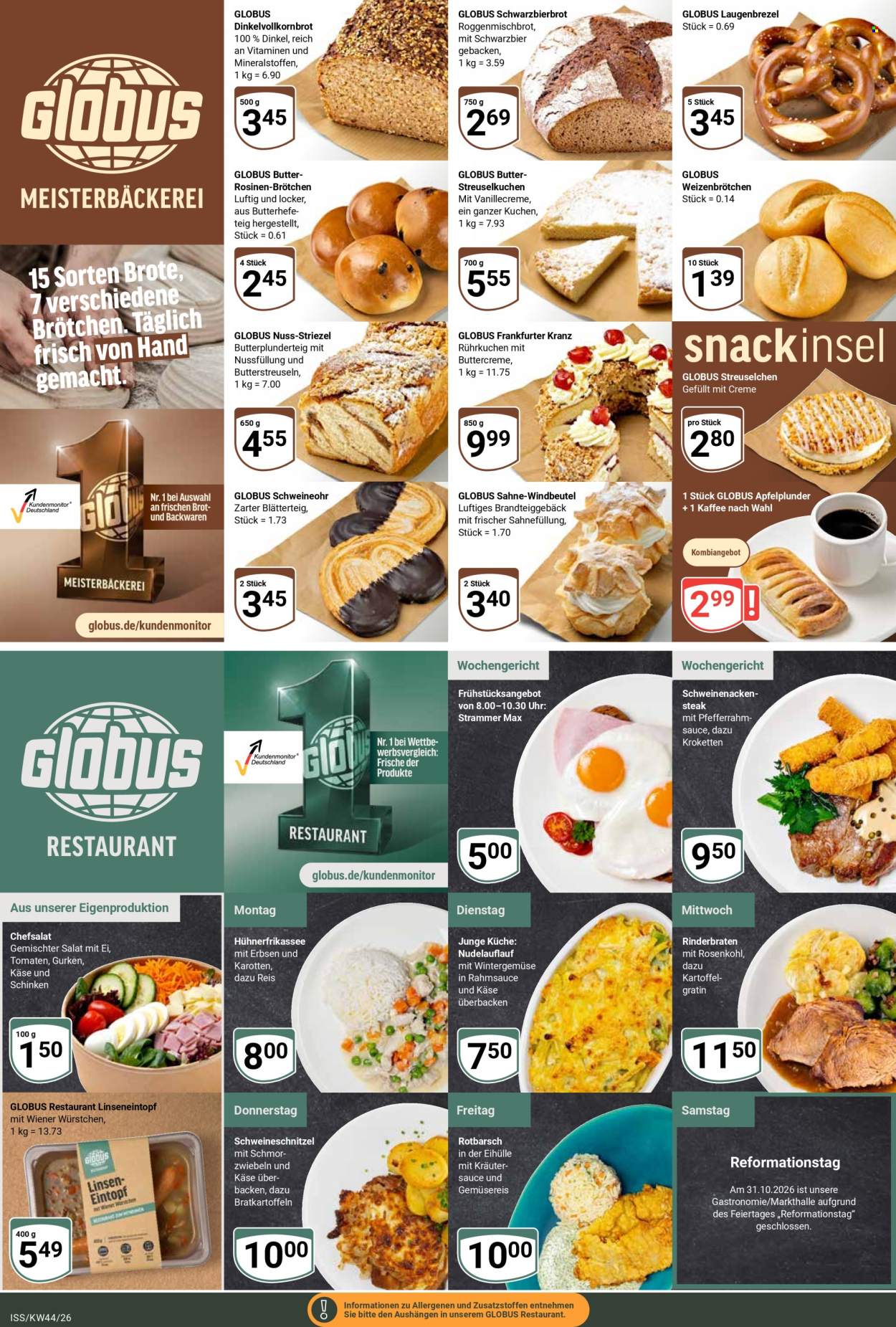 Globus Prospekte  - 26.10.2026 - 31.10.2026. Seite 5