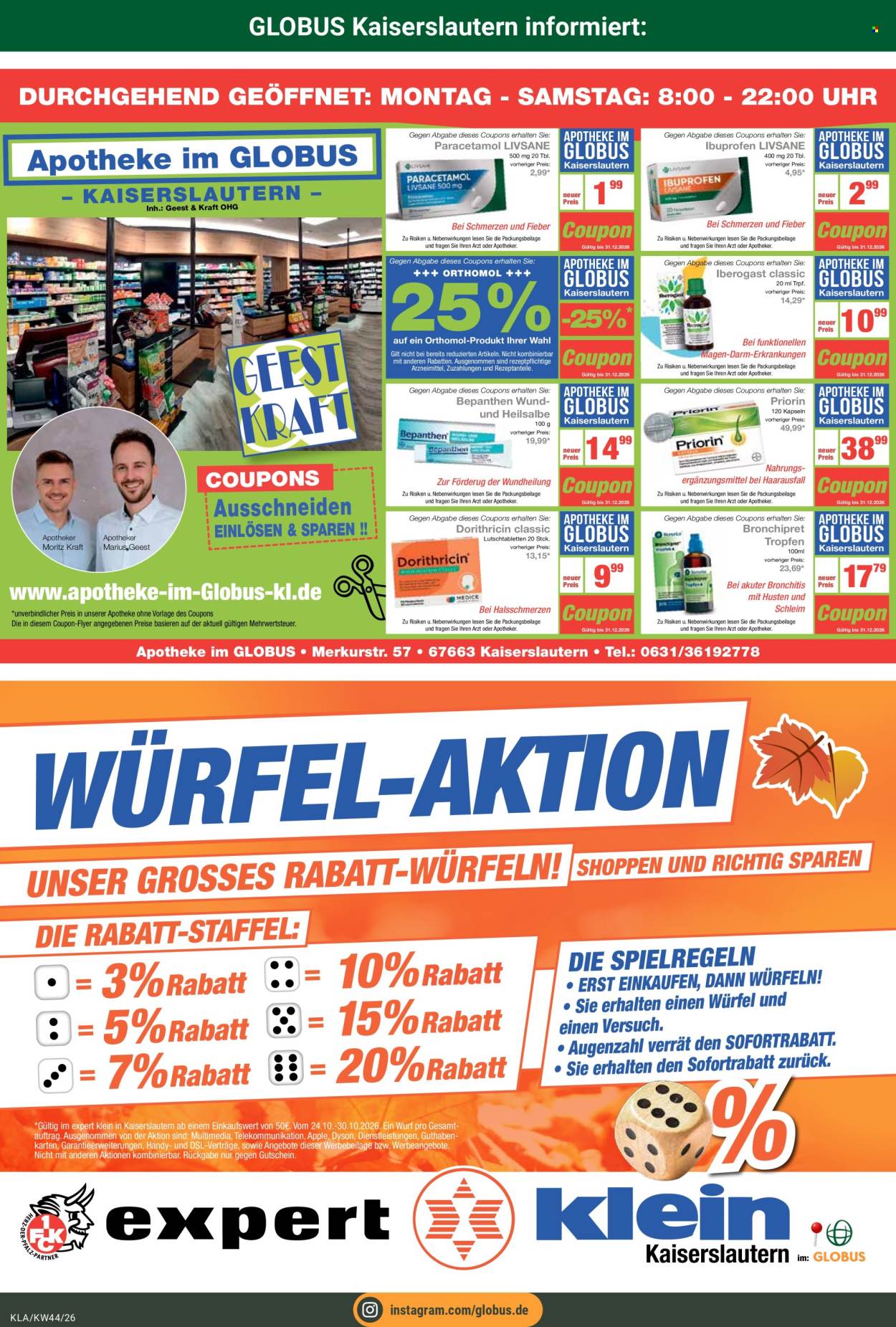 Globus Prospekte  - 26.10.2026 - 31.10.2026. Seite 28