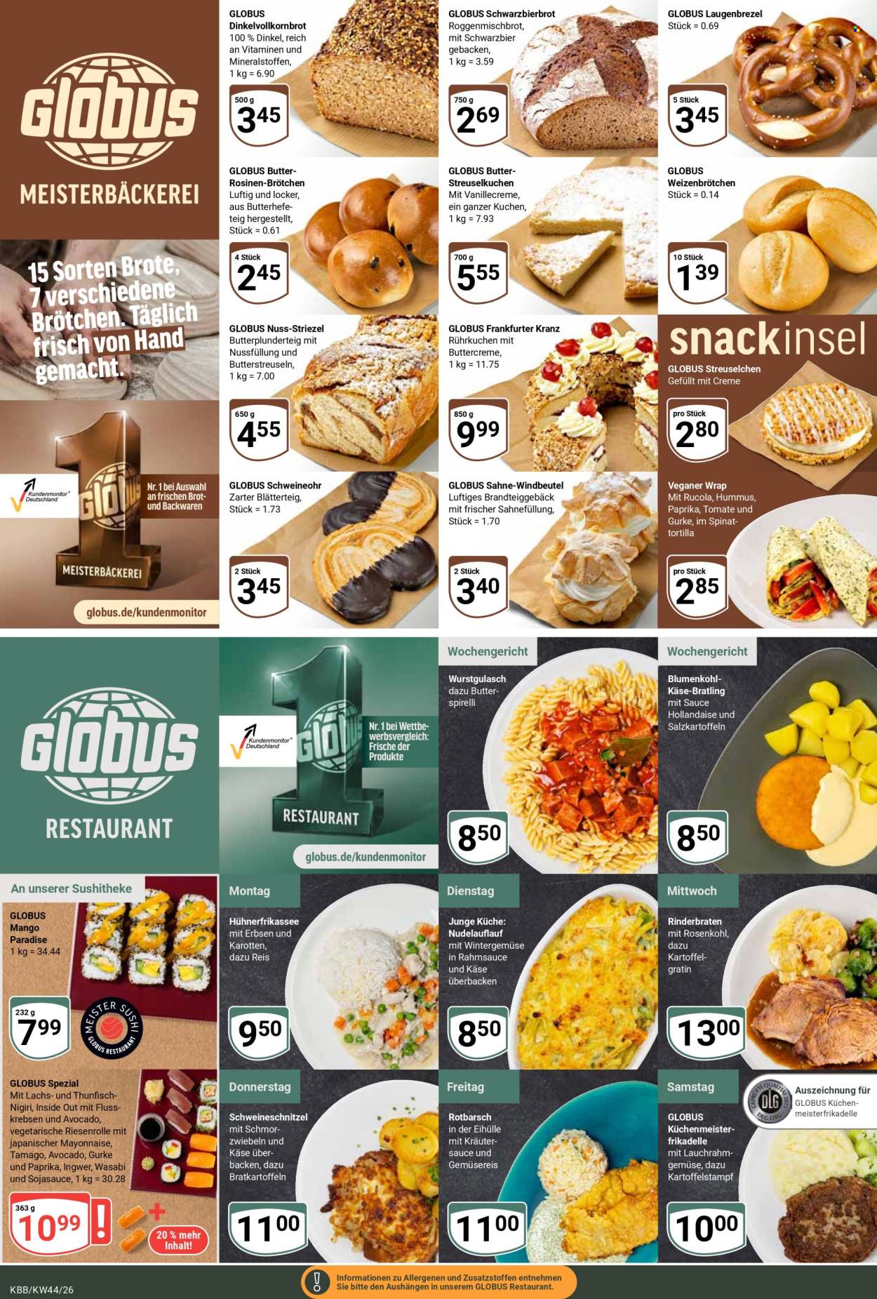 Globus Prospekte  - 26.10.2026 - 31.10.2026. Seite 7