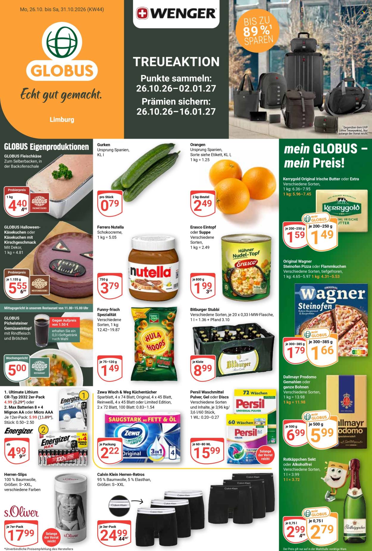 Globus Prospekte  - 26.10.2026 - 31.10.2026. Seite 3