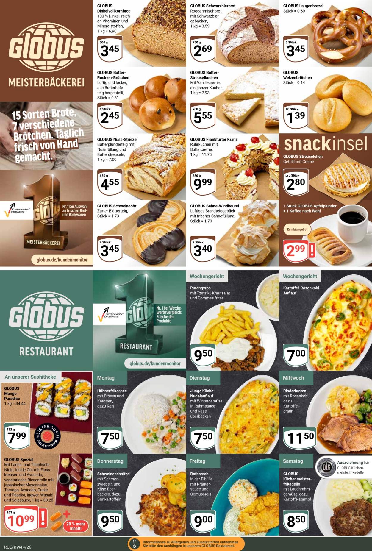 Globus Prospekte  - 26.10.2026 - 31.10.2026. Seite 7