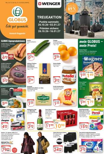 Prospekte Globus - 26.10.2026 - 31.10.2026.