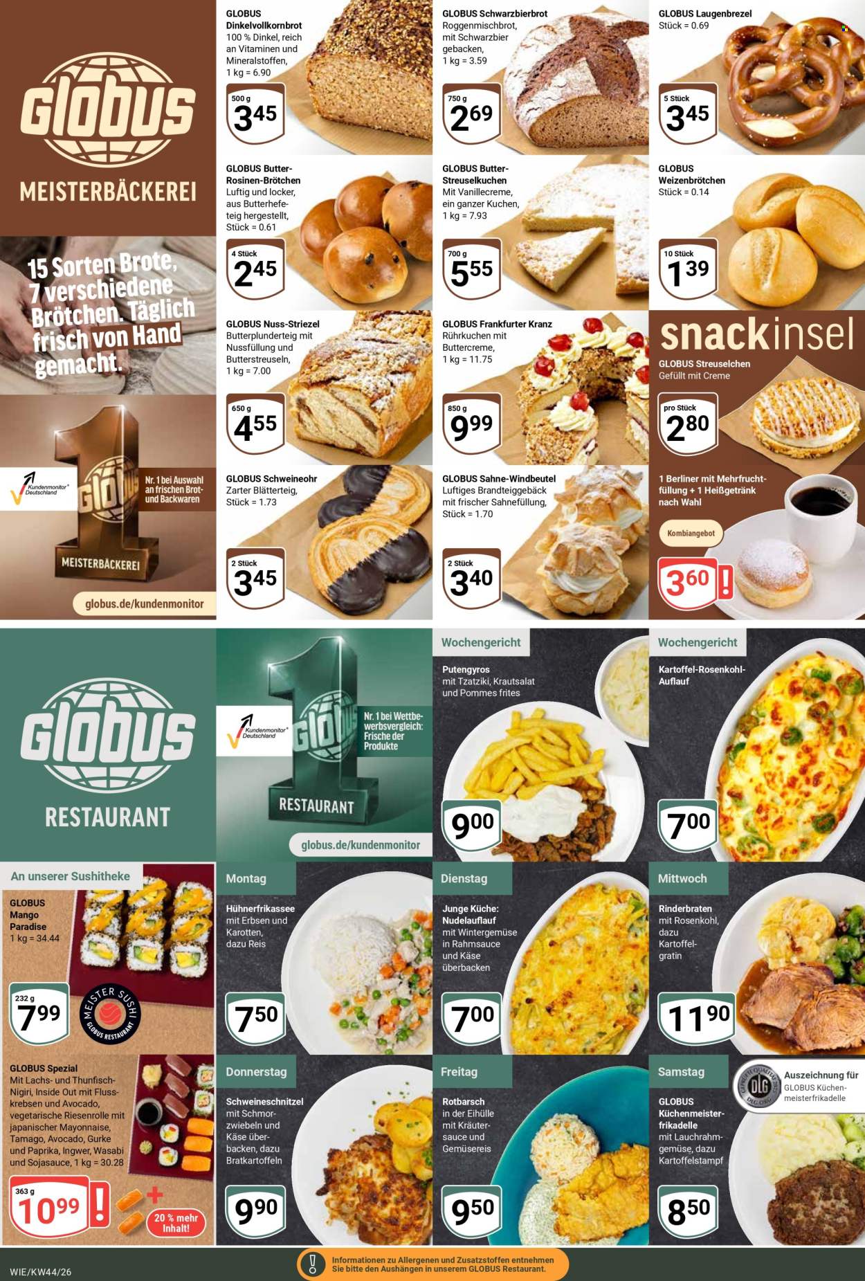 Globus Prospekte  - 26.10.2026 - 31.10.2026. Seite 7
