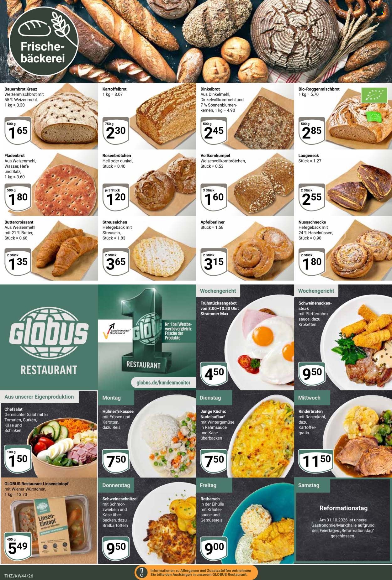 Globus Prospekte  - 26.10.2026 - 31.10.2026. Seite 5