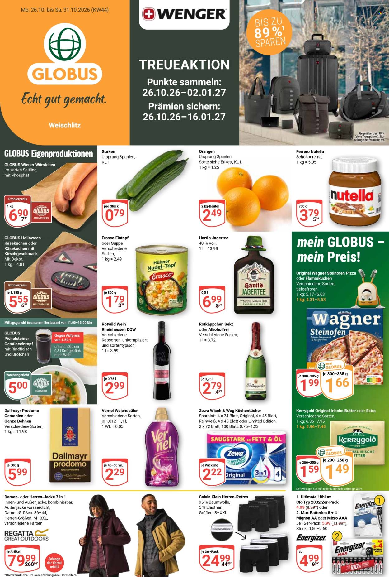 Globus Prospekte  - 26.10.2026 - 31.10.2026. Seite 3