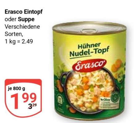 Erasco Eintopf oder Suppe