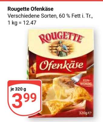 ROUGETTE Ofenkäse