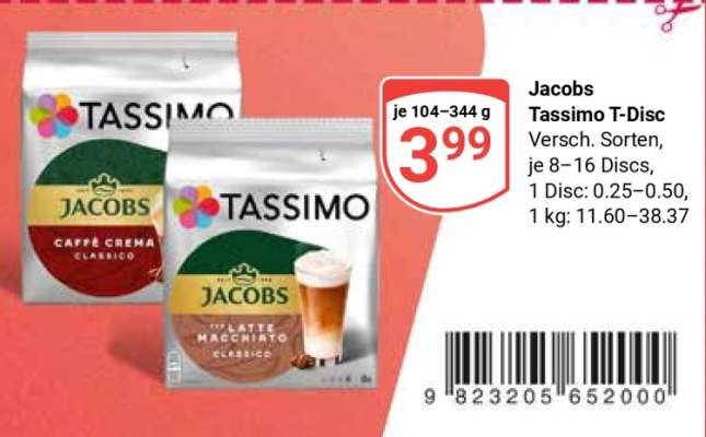 Jacobs Tassimo T-Disc