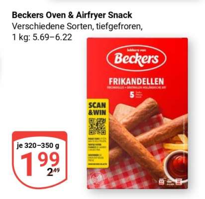 Beckers Oven & Airfryer Snack